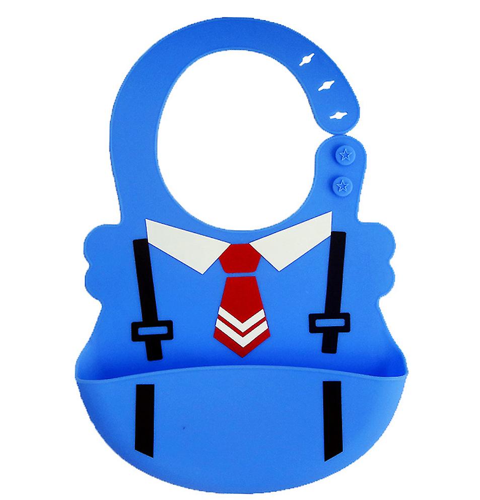 2# Silicone baby bib, children's Reusable feeding bib AZ10012