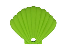 Load image into Gallery viewer, 3pcs light green Shell shape silicone mask storage box, dustproof and waterproof for repeated use AZ17427
