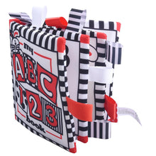 Load image into Gallery viewer, 2Pcs snails Baby Vision Stimulus Release Book, Animal English Alphabet Learning Book AZ10025
