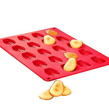 Load image into Gallery viewer, 2pcs 30*20*1.2cm 20 silicone shell-shaped cake molds, household DIY cake baking tray AZ14853
