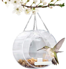 Load image into Gallery viewer, Hanging outdoor bird feeding box AZ18043
