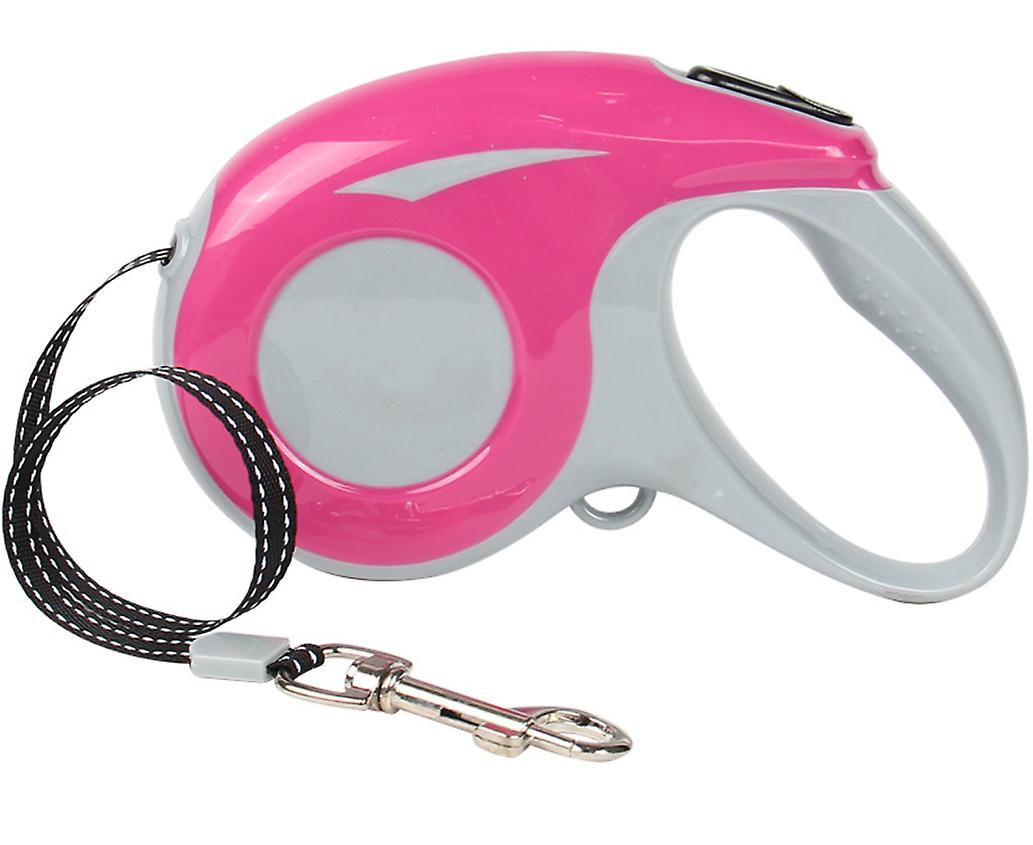 3m rose red 5 meter pet Reflective traction rope AZ21026