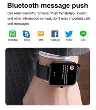 Load image into Gallery viewer, Watches smart watch wristband men women sport clock heart rate monitor sleep monitor bluetooth 1.5 Inches
