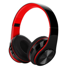 Load image into Gallery viewer, orange Foldable headset wireless bluetooth headset with mic AZ22786
