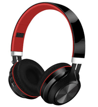 Lade das Bild in den Galerie-Viewer, black Head-mounted wireless bluetooth headset, foldable and retractable noise-cancelling HiFi headset AZ20357

