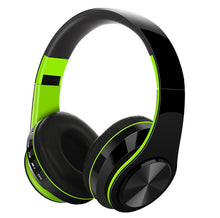 Load image into Gallery viewer, orange Foldable headset wireless bluetooth headset with mic AZ22786
