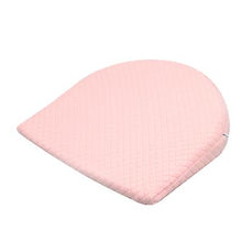 Lade das Bild in den Galerie-Viewer, 1# pink Anti-spitting milk baby triangle slope pillow, memory foam baby feeding pillow AZ19895
