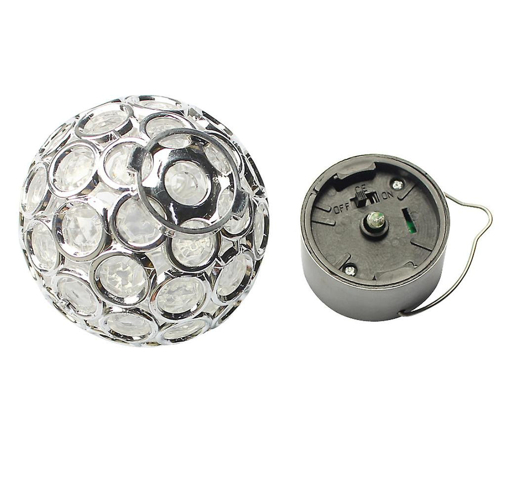 3pcs Outdoor solar led bulb, garden crystal chandelier AZ16897