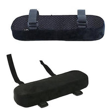 Lade das Bild in den Galerie-Viewer, 2# black Home chair armrest pad, memory foam elbow pillow AZ18372
