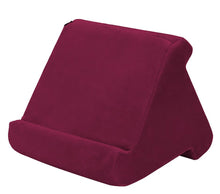 Load image into Gallery viewer, wine red Reading pillow, iPad stand, multi-angle reading stand

