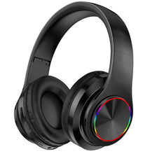 Lade das Bild in den Galerie-Viewer, red Head-mounted wireless bluetooth headset, foldable card sports headphones AZ18107
