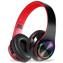 Lade das Bild in den Galerie-Viewer, blue Head-mounted wireless bluetooth headset, foldable card sports headphones AZ18106
