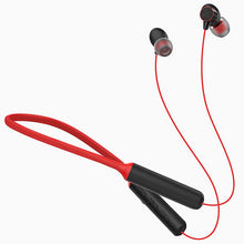 Lade das Bild in den Galerie-Viewer, red Neck-mounted sports Bluetooth headset, neck wireless in-ear running earsets AZ17169
