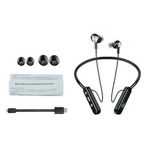 Lade das Bild in den Galerie-Viewer, red LED neck-mounted bluetooth headset, wireless sports headset AZ19837
