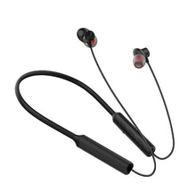 Lade das Bild in den Galerie-Viewer, red Neck-mounted sports Bluetooth headset, neck wireless in-ear running earsets AZ17169
