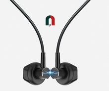 Lade das Bild in den Galerie-Viewer, red Neck-mounted sports bluetooth earphones, magnetic hanging-neck wireless headsets AZ19902
