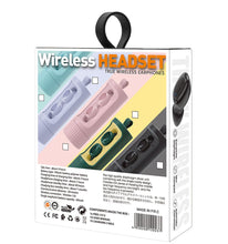 Lade das Bild in den Galerie-Viewer, light purple TWS wireless mini in-ear headphones, Bluetooth 5.0 heavy bass sports headset AZ19999

