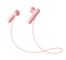 Lade das Bild in den Galerie-Viewer, black Wireless bluetooth headset, hanging neck sports earphones AZ18344
