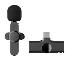 Lade das Bild in den Galerie-Viewer, lightning interface Wireless mobile phone microphone, lavalier outdoor high-definition loudspeaker AZ10387
