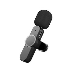 Lade das Bild in den Galerie-Viewer, lightning interface Wireless mobile phone microphone, lavalier outdoor high-definition loudspeaker AZ10387
