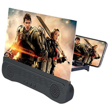 Lade das Bild in den Galerie-Viewer, 12 inch 14 inch 6D HD phone screen amplifier with bluetooth speaker AZ17903
