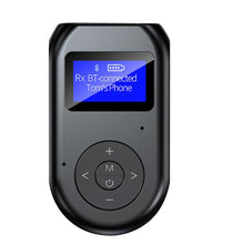 Lade das Bild in den Galerie-Viewer, 2 in 1 AUX Bluetooth transmitter and receiver, USB Bluetooth adapter with LCD display AZ19850
