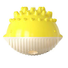 Load image into Gallery viewer, yellow Pet Dog Bath Toy Electric Water Spray Induction Sprinkler Chewing Play Toys AZ17919
