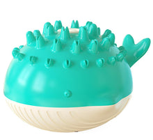 Load image into Gallery viewer, yellow Pet Dog Bath Toy Electric Water Spray Induction Sprinkler Chewing Play Toys AZ17919
