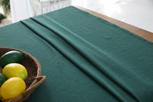 Load image into Gallery viewer, Tablecloths nordic solid tablecloth home japanese towel dining table cloth obrus tablecloth dark green

