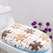 Load image into Gallery viewer, 3pcs Toilet Seat Cover Pads Cushion Bathroom   Lid  Pedestal Ring O-Ring   Three-Piece Set
