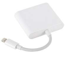 Load image into Gallery viewer, Lightning to OTG Digital AV Adapter, Lightning to HDMI+USB Converter

