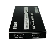 Lade das Bild in den Galerie-Viewer, 4K USB3.0 HDMI Video Capture With One HDMI Loop With Audio Microphone Game Live AZ16415
