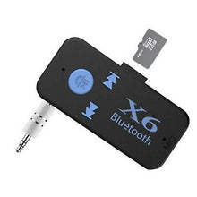 Load image into Gallery viewer, 3.5mm to USB Bluetooth Receiver AUX Audio BT X6 Music Adapter Car PC Laptop AZ10398
