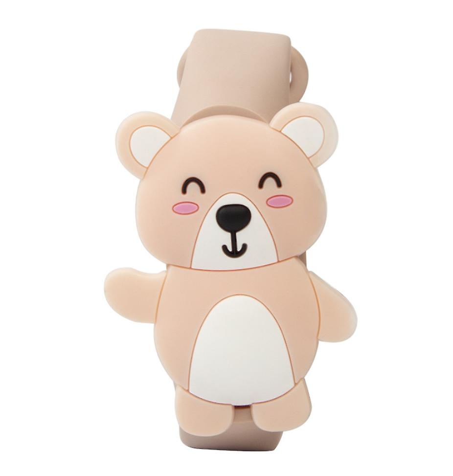 2Pcs brown Children's outdoor mosquito repellent bracelet AZ20622