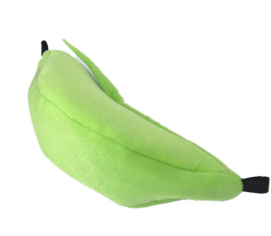 2Pcs green Soft And Warm Fleece Made The Novelty Banana Shape Nest Warm House The Pets AZ21714