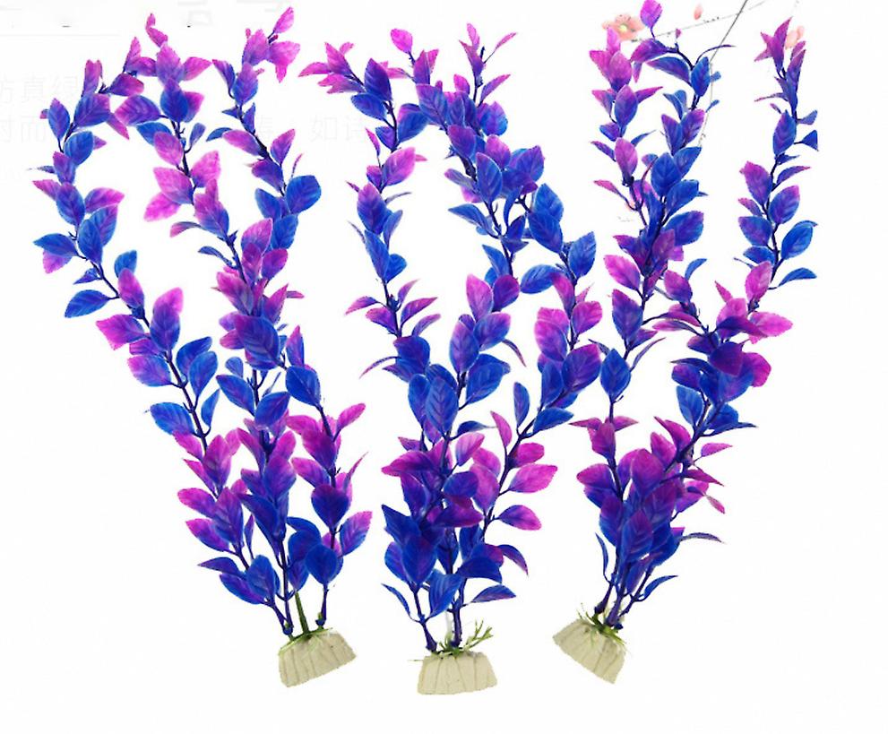 2Pcs B Aquarium Tank Decoration Simulation Aquatic Plants Aquarium Landscape Set False Aquatic Plants Decorative AZ21977
