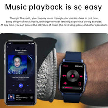 Load image into Gallery viewer, Watches smart watch men body temperature monitor bluetooth call smartwatch womenclock|smart watches black
