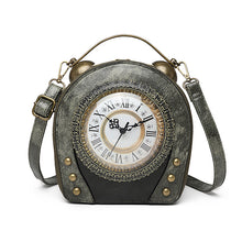 Load image into Gallery viewer, Women Ladies Handbag Vintage Handbag Walking Clock Shoulder Crossbody
