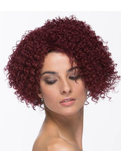 Load image into Gallery viewer, Women Wig Wine Red Small Curly Short Curly Hair Afro
