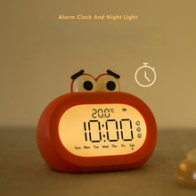 Load image into Gallery viewer, Smart Multi-Function Alarm Clock LED Display Big Mouth Alarm Clock Battery
