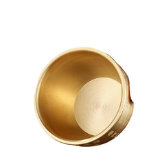 Lade das Bild in den Galerie-Viewer, Ashtray Copper Cylinder Baifu Cylinder Tea Container Relief Cornucopia Office Creative Decoration
