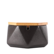 Load image into Gallery viewer, Ashtray Ceramic Windproof Anti-Gray  Lid Office Home Personality Ashtray
