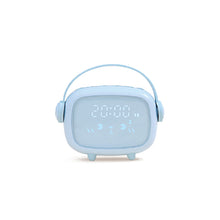 Load image into Gallery viewer, Smart Multi-Function Alarm Clock LED Display Children Night Light Handle Blue Green Pink for Kids

