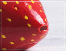 Load image into Gallery viewer, Ocarinas strawberry fruits ocarina 6 holes creative gradient color students ceramics handmade beginners
