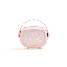 Load image into Gallery viewer, Smart Multi-Function Alarm Clock LED Display Children Night Light Handle Blue Green Pink for Kids

