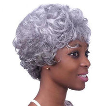Load image into Gallery viewer, Wigs style european and american wig headgear for ladies short curly hair
