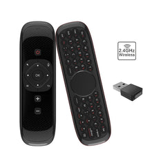 Load image into Gallery viewer, Remote controls w2 air mouse voice remote control microphone wireless mini keyboard gyroscope sensing
