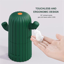 Lade das Bild in den Galerie-Viewer, Soap lotion dispensers cartoon cute cactus touchless liquid soap dispenser smart sensor free automatic soap dispensers
