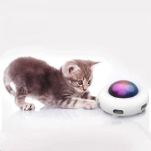 Lade das Bild in den Galerie-Viewer, Cat Toys Automatic Ufo Interactive Cat Toy For Indoor Rotating Feather Electronic Usb Charging
