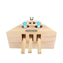 Lade das Bild in den Galerie-Viewer, Cat Toy Hamster Box 3 Hole/5 Hole Wooden Interactive Educational Toy
